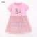 Girls dresses Europe and the United States childrens wear summer new childrens skirt short sleeve printed childrens