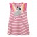 Child skirt summer new European and American childrens clothing color matching striped girl dress knit children skirt