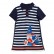 Girls dress European and American childrens clothing summer new girl skirt striped print girl skirt