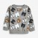 European and American childrens clothing autumn new childrens sweater set knit cotton long sleeve children set