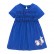 Childrens dress European and American childrens clothing summer new girl skirt cotton short-sleeved childrens dress