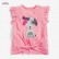 Girls T-shirt European and American childrens clothing summer new short sleeve children T-shirt knit cotton