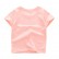 European and American T-Shirt summer new childrens clothing short-sleeved children T-shirt cotton round neck girl