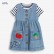 Child skirt summer new European and American childrens clothing brand children skirt cotton sleeveless girl dress