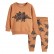 European and American childrens clothing autumn and winter childrens sweater set knit card tong long sleeve children