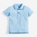 Child T-shirt European and American style summer new childrens clothing cotton children T-shirt lapel short-sleeved