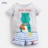 European and American childrens clothing summer new childrens clothing boys set knit cotton short-sleeved childrens