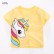 Child T-shirt European and American summer new childrens clothing cotton children T-shirt round neck short-sleeved