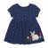 Childrens dress summer new European and American childrens clothing girl skirt wave point short-sleeved girl dress