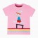 European and American childrens children T-shirt round neck cotton short-sleeved girl T-shirt summer new boy T-shirt