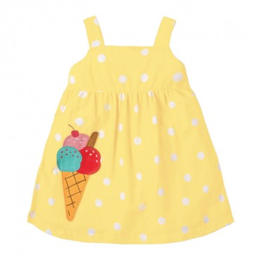 Child skirt summer new European and American childrens clothing brand childrens skirt cotton strap girl dress