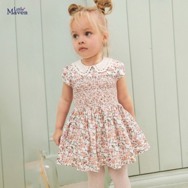 Summer new product childrens clothing dress European and American skirt girl sleeveless dress