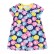 Child skirt Europe and the United States childrens clothing summer new childrens skirt dress short-sleeved cotton