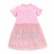 Girls dresses Europe and the United States childrens wear summer new childrens skirt short sleeve printed childrens