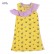 Summer new European and American childrens clothing dress short-sleeved child skirt printing childrens dress