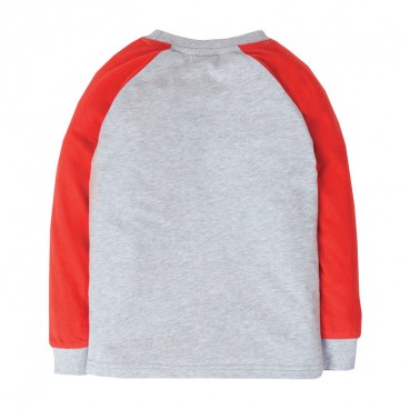 European and American childrens children t-shirt round neck long-sleeved boy t-shirt autumn knit cotton children