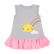 Childrens dress summer new European and American childrens clothing cotton children skirt cartoon girl dress