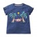 Childrens clothing T-shirt European and American style summer new childrens clothing cotton children T-shirt round