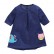 Child skirt summer new European and American childrens clothing girls dress denim half sleeve childrens dress