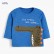 European and American brand childrens clothing childrens T-shirt knitted color boys t-shirt round collar cartoon