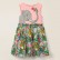 Girls dresses Europe and the United States childrens clothing summer new childrens skirt knit printing sleeveless