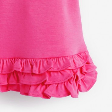 Tong Dress Summer New European and American Childrens Pack Color Girl Dress Knitting Child Skirt