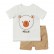 Tong suit summer new childrens clothing suits short-sleeved childrens suit cotton suit