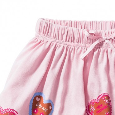 European and American skirt summer new childrens clothing girls skirt knit cotton childrens dress short skirt