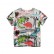 2021 childrens wear wholesale summer new childrens short-sleeved T-shirt boys cotton Korean childrens clothing