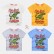 2021 childrens clothing wholesale Korean version of summer boy girls half-sleeved childrens summer short-sleeved