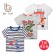 Summer Korean childrens short-sleeved T-shirt boys cotton three-piece childrens clothing 3 pieces of combination