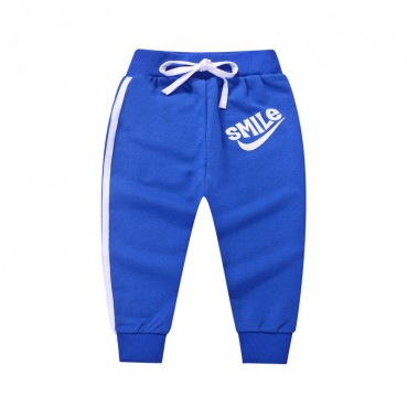 2021 Spring and Autumn Childrens Wear New Boy Sports Pants Childrens Pants Childrens Pants Wholesale Letter