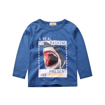 2021 childrens wear wholesale children pullover baby compained bottoming shirt spring and autumn new cartoon boys