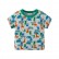 2021 new summer children short-sleeved T-shirt animal full print knit boy top manufacturers