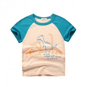 Childrens clothing wholesale Korean version of summer boy believes in girls half-sleeved childrens summer