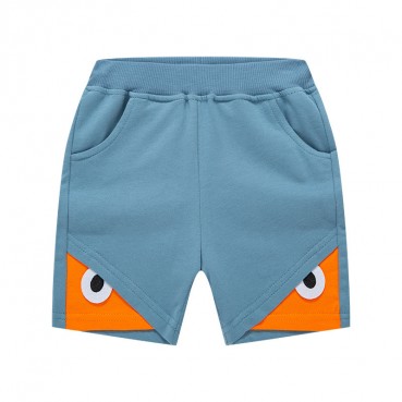 2021 boys shorts summer new cotton children casual five pants 气 眼 眼