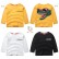 2021 Korean childrens clothing childrens pullover shirt baby girl bottoming shirt spring and autumn new boys long