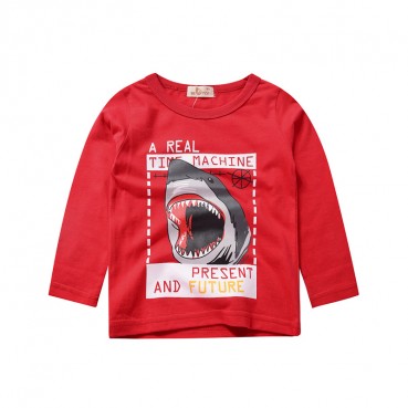 2021 childrens wear wholesale children pullover baby compained bottoming shirt spring and autumn new cartoon boys