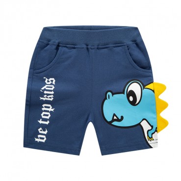 2021 new summer children three-dimensional cartoon shorts boys baby dinosaur pants five pants under the dress