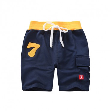 Factory direct childrens clothing 2021 new summer childrens shorts pants Korean boy pocket sports pants