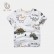 Childrens clothing 2021 new childrens summer summer summer boys short-sleeved T-shirt baby half-sleeved printing