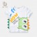 2021 childrens wear wholesale summer boys dinosaur half-sleeved childrens summer short-sleeved T-shirt cotton