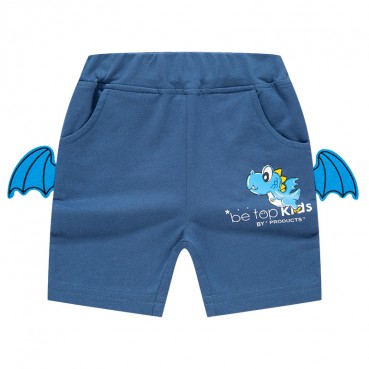 Childrens clothing 2021 summer new childrens shorts boys three-dimensional dinosaur five pants cartoon baby pants