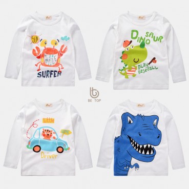 Childrens clothing wholesale factory direct child joint shirt girls Korean version of the bottom shirt spring and