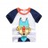 2021 new summer childrens clothing Korean version of boys short-sleeved T-shirt cartoon children girls toddler top