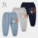 2021 Trends new autumn children trousers baby casual pants cartoon pattern dinosaur boys pants