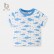 2021 summer childrens clothing new childrens short-sleeved T-shirt full print boys cartoon top baby clothes