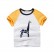 Childrens clothing cartoon boys short-sleeved T-shirt cotton Korean childrens summer dress baby inert clothes