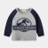 Childrens clothing autumn new product children T-shirt dinosaur bottoming shirt cotton baby compassion male child