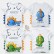 Factory direct childrens clothing 2021 new stereo dinosaur tops children short-sleeved T-shirt boys